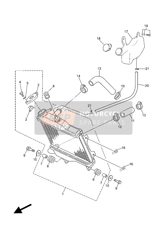 902010608600, Washer, Plate, Yamaha, 2